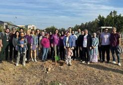 Yüreğir'de fidanlar prematüre bebekler için toprakla buluştu