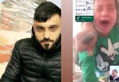 5 yaşındaki çocuğunun boğazına bıçak dayayan cani baba gözaltına alındı