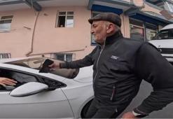 Sarıyer'de trafikte tartışma çıktı! 'Gaziysen git evinde otur'