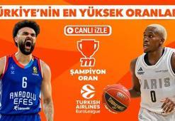 Anadolu Efes'in konuğu Paris Basket! En yüksek oranlar ve canlı yayın Misli'de...