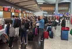 Sabiha Gökçen ve İstanbul Havalimanı'nda birçok uçuş iptal edildi