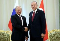 Cumhurbaşkanı Erdoğan, Putin ile görüştü