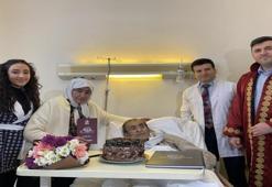 İnat uğruna boşandılar, ikinci nikahları hastanede kıyıldı! 65 yaşında gelin çiçeği attı