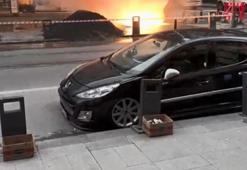 İSKİ'nin yanlışlıkla kestiği elektrik kabloları etrafa korku saldı