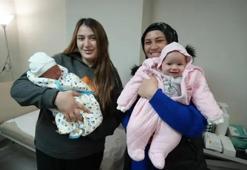 Samsun'da doktorları bile şaşırtan tesadüf: Anne kız aynı anda hem anne, hem abla, hem de anneanne oldu
