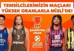 EuroLeague'de Türk gecesi! Fenerbahçe ve Anadolu Efes'in maçlarından tüm detaylar ve Şampiyon Oranlar burada...