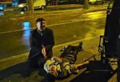 Kaza sonrası feryat figan etti: Onlara bişey olmasın, ben öleyim!