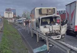 Bağcılar TEM otoyolunda zincirleme trafik kazası!