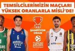 Anadolu Efes ve Fenerbahçe Beko sahada, maçlar canlı yayınla Misli'de!
