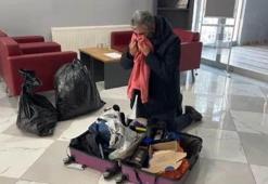 Van'da kaybolan Rojin'in eşyaları babasına teslim edildi! Acılı baba gözyaşlarına hakim olamadı