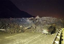 Artvin'in Arhavi ilçesinde heyelan! 'Heyelan 200 metrelik bir alanda etkili oldu'