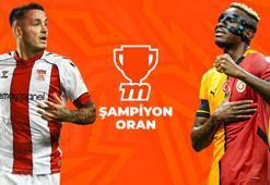 Galatasaray, Sivasspor'a konuk oluyor! Kritik maçın heyecanı Şampiyon Oran farkıyla Misli'de