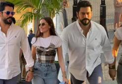 Burak Özçivit ve Fahriye Evcen Formula 1 pistinde!