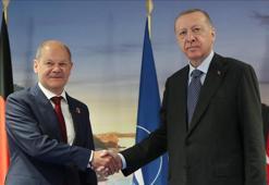 Cumhurbaşkanı Erdoğan, Almanya Başbakanı ile görüştü