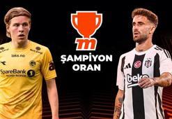 Beşiktaş'ın kritik Bodo/Glimt sınavı Şampiyon Oran farkıyla Misli'de!