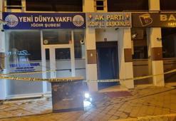 AK Parti Iğdır İl Başkanlığına molotofkokteyli ile saldırı