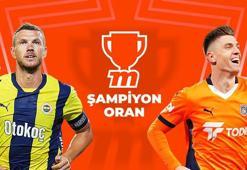 Fenerbahçe'nin konuğu Başakşehir! Maçtan tüm detaylar, muhtemel 11'ler ve Şampiyon Oranlar burada...