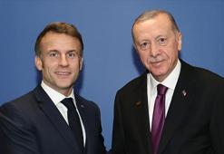 Cumhurbaşkanı Erdoğan Fransa Cumhurbaşkanı Macron ile görüştü