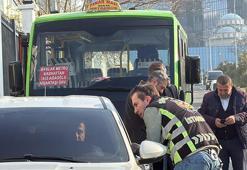 Sarıyer - Zincirlikuyu hattında minibüse binip ücretini ödemeyen yolcuları indirmeyen şoföre para cezası!