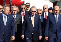 Cumhurbaşkanı Erdoğan, D-8 Zirvesi için Mısır'da