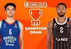 Anadolu Efes Partizan'ı konuk edecek, Şampiyon Oran ve canlı yayın Misli'de olacak!