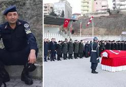 Tokat’ta hayatını kaybeden uzman çavuş Ferman Karasakal'ın cenazesi memleketine uğurlandı