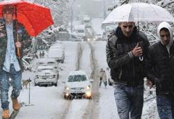 Lapa lapa kar yağışları ve gök gürültülü sağanaklar geliyor! Meteoroloji son hava durumu raporu ile illeri uyardı