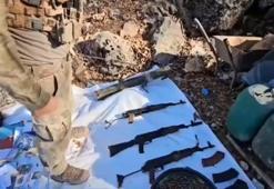 Pençe - Kilit operasyon bölgesinde mühimmat ele geçirilid