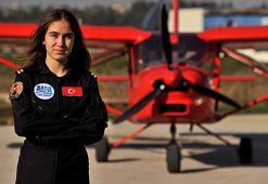 Yaptığı bu uçuşla Türkiye'nin en genç kadın pilotu oldu! 'Sabiha Gökçen'in yolundan gideceğim'