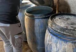 Adana'da 1050 litre sahte içki ele geçirildi! 'Yılbaşında içmek için yaptım'