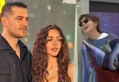 Çağatay Ulusoy firarda! Muhabirleri görünce sevgilisini bırakıp uzaklaştı