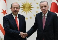 Cumhurbaşkanı Erdoğan, KKTC Cumhurbaşkanı Tatar ile görüştü