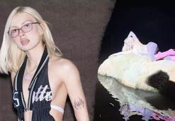 Aleyna Tilki'yi gören çıplak sandı! Sosyal medyada gündem oldu