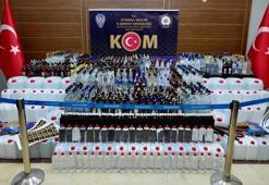 İstanbul'da son 20 günde 17 ton kaçak alkol ele geçirildi