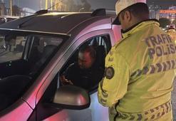 Adana'da dron destekli trafik denetimi