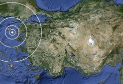 Ege Denizi'nde korkutan deprem!