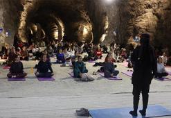 Çankırılı kadınlar yerin 150 metre altında sağlıklarına sağlık katıyor