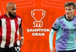 Brentford'un konuğu Arsenal! Zorlu maçın tüm detayları, muhtemel 11'leri ve Misli ile Şampiyon Oranları burada