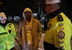 Polis kontrolüne takılan alkollü şoförün plakasını soran polise cevabı 'Allah Allah, düşmüş mü?'