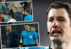 Halil Umut Meler kırmızı kartları çıkardı, ortalık karıştı! Ünlü teknik adam üzerine yürüdü: Engel oldu