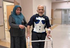 Yüksek riskli ameliyatla 30 yıllık kamburundan kurtuldu