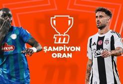 Çaykur Rizespor - Beşiktaş maçının heyecanı Şampiyon Oranlar ile Misli'de!