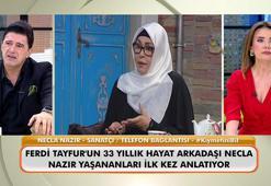 Necla Nazır, Ferdi Tayfur'un cenaze namazında yaşanan gerilim hakkında ilk defa konuştu: 'Çok üzgün ve yorgunum'