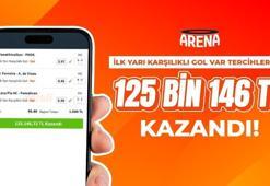 İlk Yarı Karşılıklı Gol Tercihleriyle 125 Bin 146 TL Kazandı!