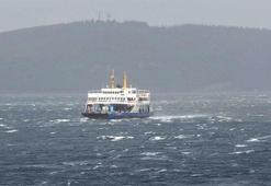 Kuzey Ege'de deniz ulaşımına fırtına engeli