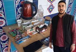 Bu imam farklı imam! 'Yolculara ikramımızdır'