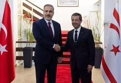 Dışişleri Bakanı Hakan Fidan, KKTC’de mevkidaşı Ertuğruloğlu ile görüştü