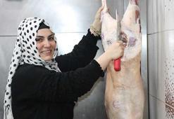 İstediği bölüme atanamayınca aile işinin başına geçti: Diyarbakır'ın 'Kasap Abla'sı oldu