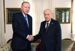 Cumhurbaşkanı Erdoğan ile MHP lideri Bahçeli arasında kritik görüşme