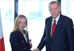 Cumhurbaşkanı Erdoğan, İtalya Başbakanı ile görüştü